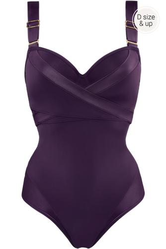 Cache coeur balconnet plongeant maillot de baai | wired padded - Marlies Dekkers - Modalova