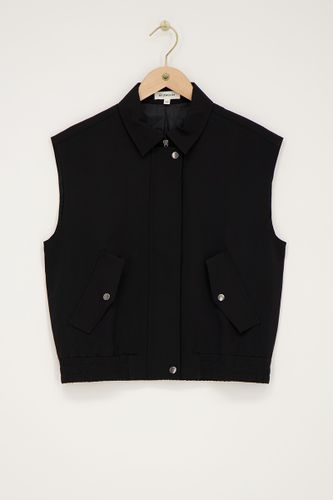Veste sans manches avec col et poches | - My jewellery - Modalova