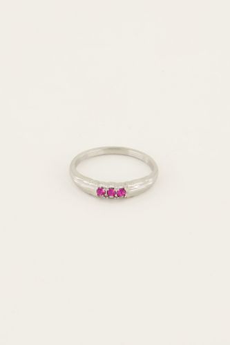 Bague trois pierres very berry | - My jewellery - Modalova