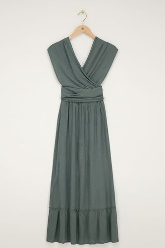 Robe longue avec lurex | - My jewellery - Modalova