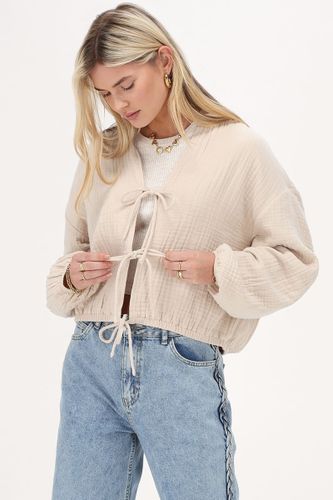 Blouse en mousseline avec nœuds | - My jewellery - Modalova