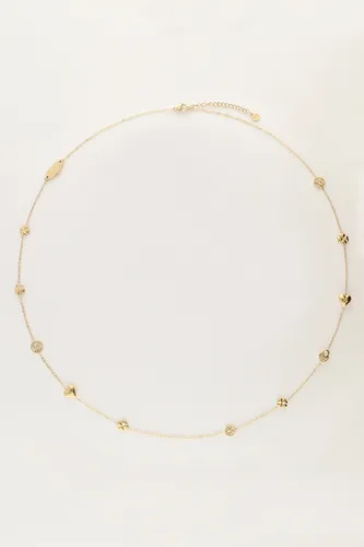 Sautoir Iconic avec cœurs et trèfles | - My jewellery - Modalova