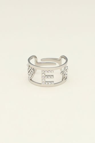 Bague ajustableà initiale | - My jewellery - Modalova