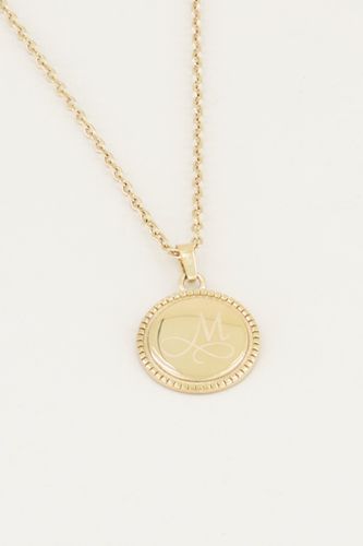 Collier avec pièce à initiale | - My jewellery - Modalova