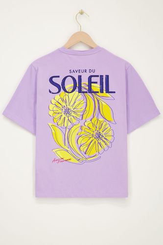 T-shirt lilas "Saveur du soleil" | - My jewellery - Modalova