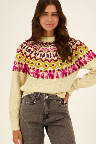 Pull jacquard multicolore | - My jewellery - Modalova