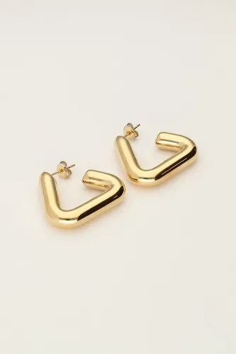 Boucles d'oreilles Bold triangulaires | - My jewellery - Modalova