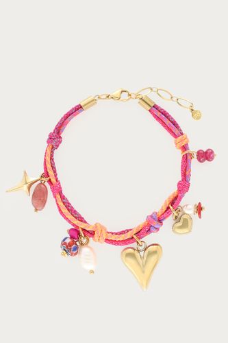 Bracelet Art en cordon à charms | - My jewellery - Modalova
