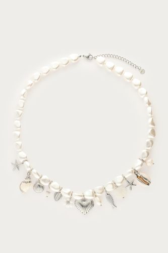 Collier Mer avec perles fantaisie et charms | - My jewellery - Modalova