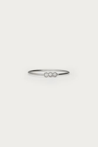 Bague minimaliste avec trois strass | - My jewellery - Modalova