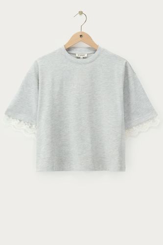 T-shirt boxy à manches en dentelle | - My jewellery - Modalova