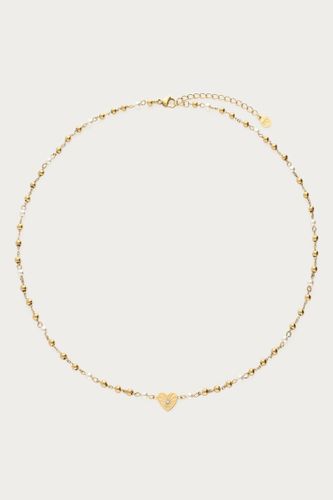 Collier mini cœur avec perles fantaisie | - My jewellery - Modalova