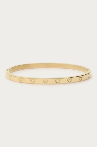 Bracelet jonc avec cœurs gravés | - My jewellery - Modalova
