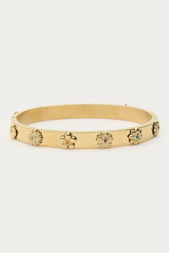 Bracelet jonc avec fleurs | - My jewellery - Modalova