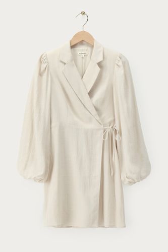 Robe blazer avec manches bouffantes et nœud | - My jewellery - Modalova