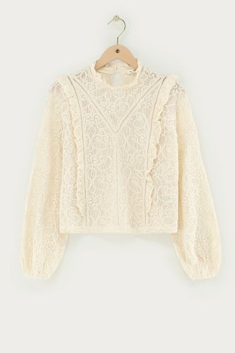 Top brodé à manches larges | - My jewellery - Modalova