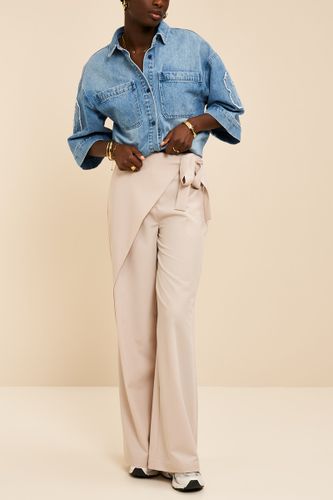 Pantalon large asymétrique | - My jewellery - Modalova