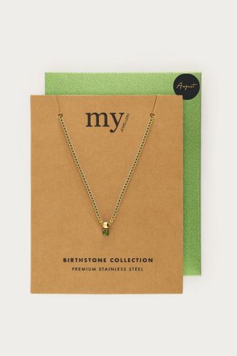 Collier avec pierre de naissance | - My jewellery - Modalova
