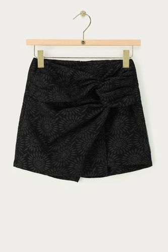 Jupe-short en jacquard avec tournesols | - My jewellery - Modalova