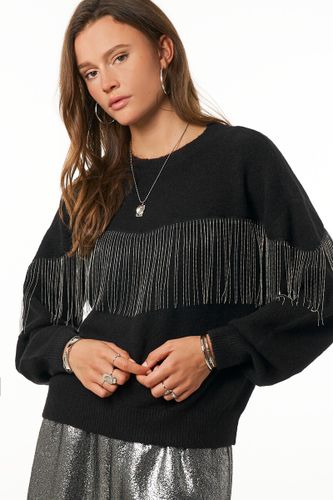 Pull avec franges en chaîne | - My jewellery - Modalova
