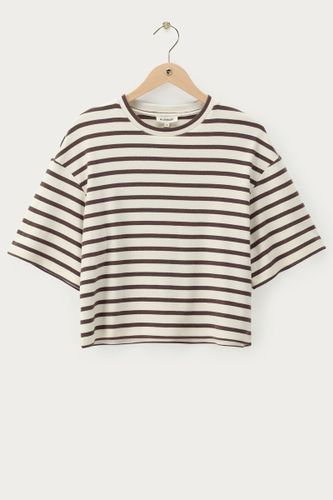 T-shirt boxy à rayures blanches | - My jewellery - Modalova