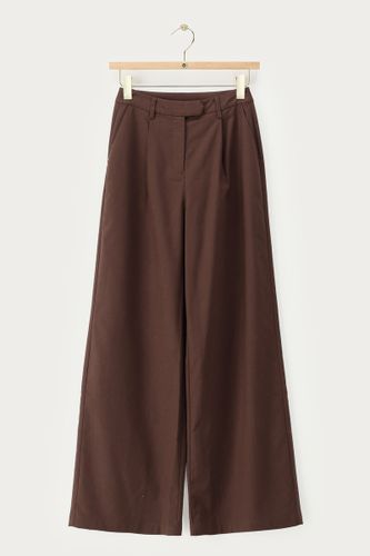 Pantalon large aspect lin | - My jewellery - Modalova