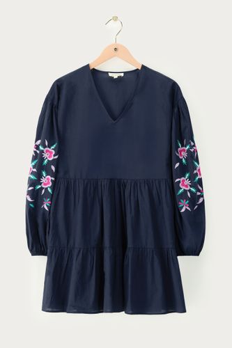 Robe avec broderie florale | - My jewellery - Modalova