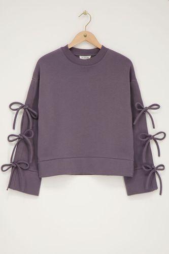 Sweat foncé avec nœuds | - My jewellery - Modalova