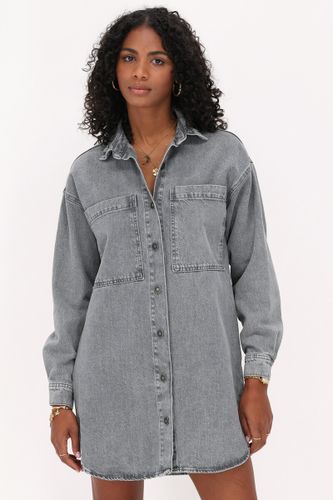 Robe en denim gris | My Jewellery - My jewellery - Modalova