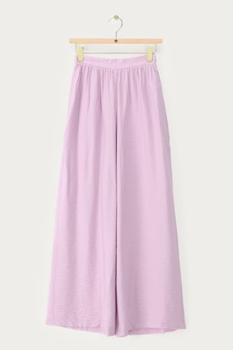 Pantalon large basique lilas avec élastique | - My jewellery - Modalova