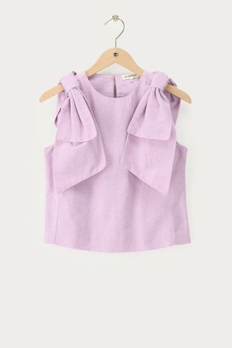 Top lilas avec nœuds | - My jewellery - Modalova