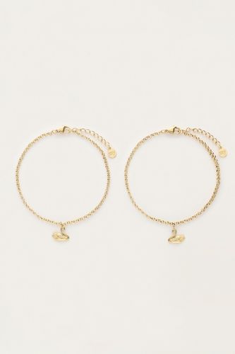 Set de bracelets"Love"forever connected avec cygnes | - My jewellery - Modalova