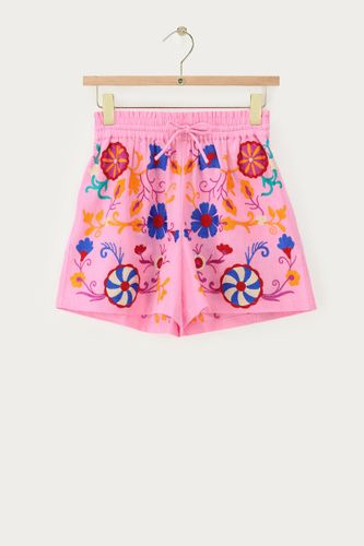Short à broderies florales multicolores | - My jewellery - Modalova