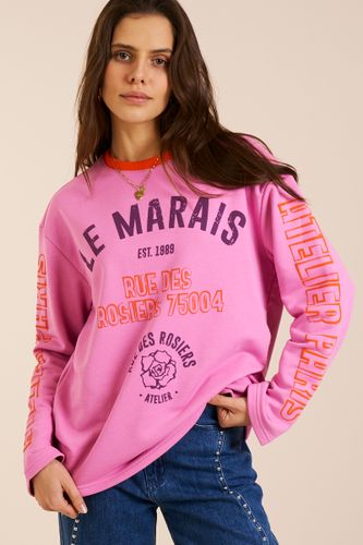 Sweat "Le marais"à manches longues | - My jewellery - Modalova