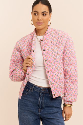 Veste bomber matelassé à imprimé | - My jewellery - Modalova