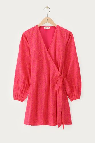 Robe portefeuille avec broderies | - My jewellery - Modalova