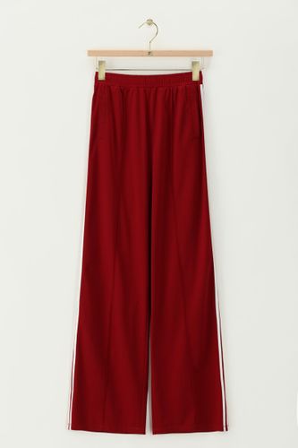 Pantalon large rouge à rayures | - My jewellery - Modalova