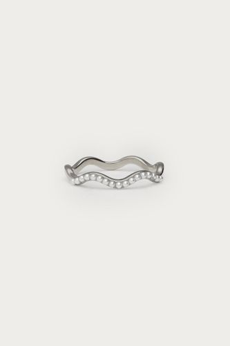 Bague spirale en perles fantaisie | - My jewellery - Modalova
