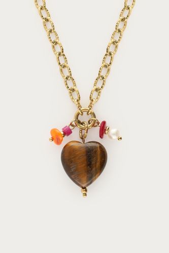 Collier à maillons Sunrocks cœur | - My jewellery - Modalova