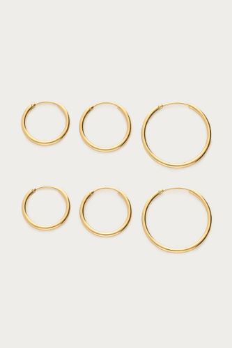Ensemble de trois boucles d'oreilles basiques | - My jewellery - Modalova