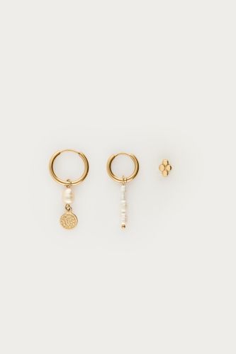 Ensemble de boucles d'oreilles à perles d'eau douce | - My jewellery - Modalova