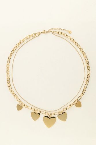 Maxi collier petits coeurs Universe | - My jewellery - Modalova