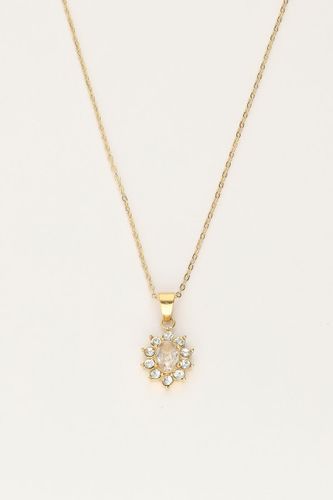 Collier Vintage avec strass transparents | - My jewellery - Modalova