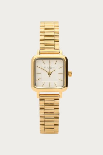 Montre vintage carrée avec bracelet à maillons | - My jewellery - Modalova