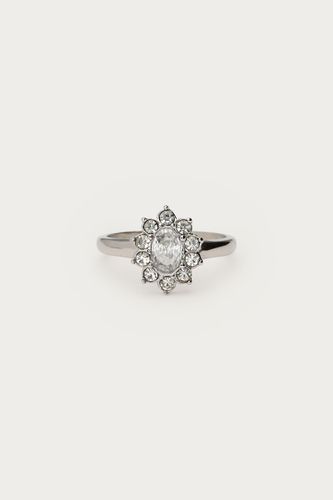 Bague Vintage avec strass transparents | - My jewellery - Modalova