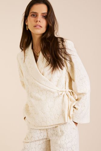 Blazer oversize en dentelle blanche | - My jewellery - Modalova