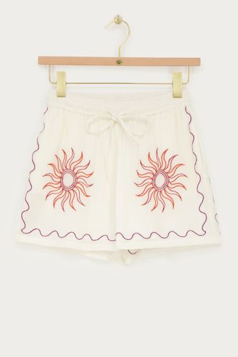 Short avec soleils brodés | - My jewellery - Modalova