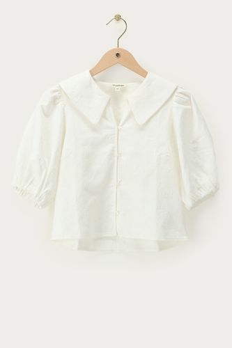 Top avec manches bouffantes et détails de roses | - My jewellery - Modalova