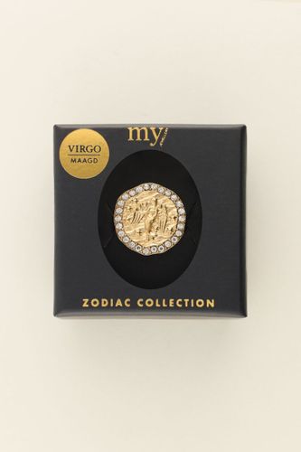 Bague signe du zodiaqueà strass | - My jewellery - Modalova