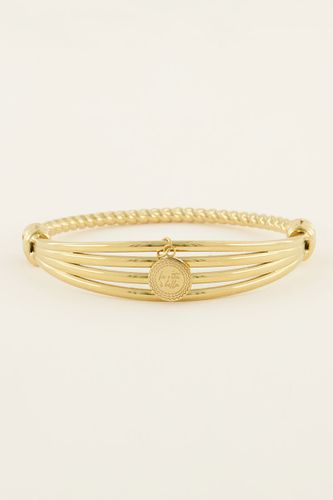 Bracelet joncà médaillon | - My jewellery - Modalova